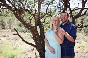 AZ engagement session | Adrienne Fletcher Photography