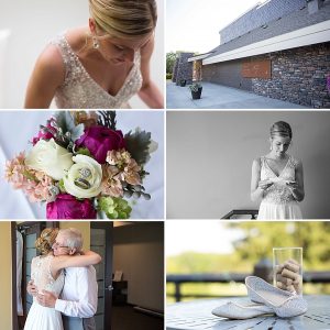 bride getting ready