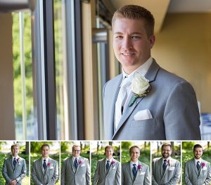 groom with his groomsmen