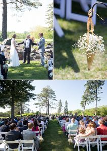 details from wedding ceremony