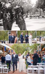 ceremony outside emerson hall, gainesville