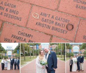 wedding rings on the gator walk