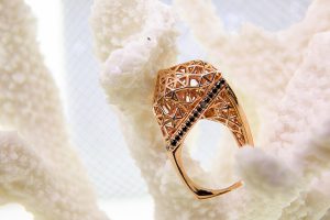 close up of ring