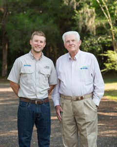 grandson and grandfather roofers