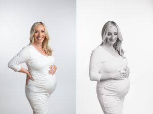 Studio maternity session