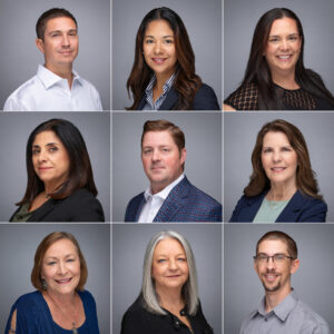 insurance team staff headshots